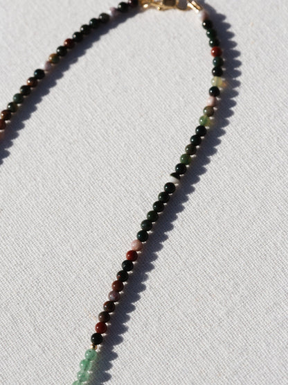 Déesse Verte Gemstone Necklace - Noir Fine Jewelry