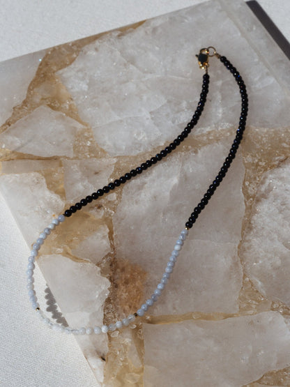 Le Bluet Gemstone Necklace - Noir Fine Jewelry